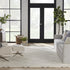 8' X 10' Ivory and Gray Geometric Shag Area Rug