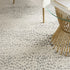 8' X 11' Beige And Gray Abstract Area Rug