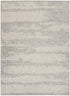 8' X 11' Beige And Gray Abstract Area Rug