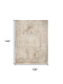 9' X 12' Tan And Beige Geometric Area Rug