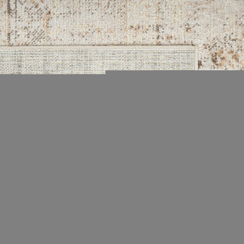 9' X 12' Tan And Beige Geometric Area Rug