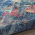 9' X 12' Blue and Yellow Abstract Power Loom Area Rug