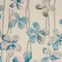 9' X 12' Ivory And Blue Floral Area Rug