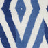 8' X 12' Ivory and Blue Geometric Distressed Non Skid Area Rug