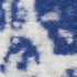 8' X 12' Ivory and Navy Blue Abstract Distressed Non Skid Area Rug