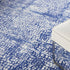 8' X 12' Ivory and Navy Blue Abstract Distressed Non Skid Area Rug