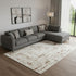10' X 14' Cream Abstract Area Rug