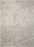 9' X 13' Gray Abstract Power Loom Area Rug