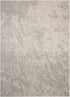 9' X 13' Gray Abstract Power Loom Area Rug