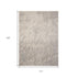9' X 13' Gray Abstract Power Loom Area Rug