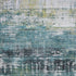 10' Blue And Green Abstract Runner Rug