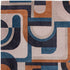 8' X 11' Gray And Beige Geometric Washable Area Rug
