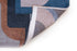 8' X 11' Gray And Beige Geometric Washable Area Rug