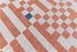 8' X 11' Blue and Red Geometric Non Skid Area Rug