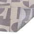 6' X 8' Gray Geometric Washable Area Rug