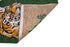 6' X 8' Green And Yellow Abstract Washable Area Rug
