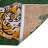 6' X 8' Green And Yellow Abstract Washable Area Rug