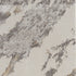 8' Ivory Brown And Gray Abstract Non Skid Runner Rug