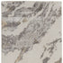 8' Ivory Brown And Gray Abstract Non Skid Runner Rug