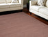 9' X 12' Brown Abstract Washable Area Rug