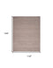 9' X 12' Gray Abstract Washable Area Rug