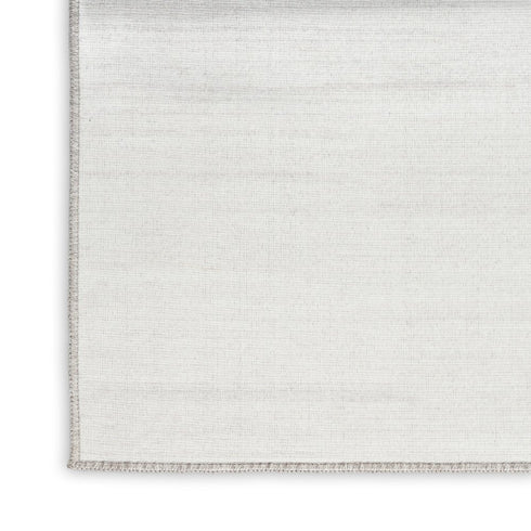 8' X 10' Ivory and Gray Abstract Washable Area Rug