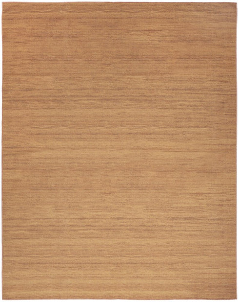 9' X 12' Copper Abstract Washable Area Rug