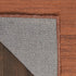 9' X 12' Brick Red Abstract Washable Area Rug