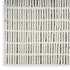 8' X 10' White Geometric Area Rug