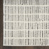 8' X 10' White Geometric Area Rug