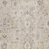 8' X 10' Cream Black And Yellow Floral Distressed Area Rug