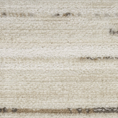 8' X 10' Cream Abstract Distressed Area Rug
