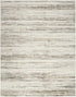 8' X 10' Cream Abstract Distressed Area Rug