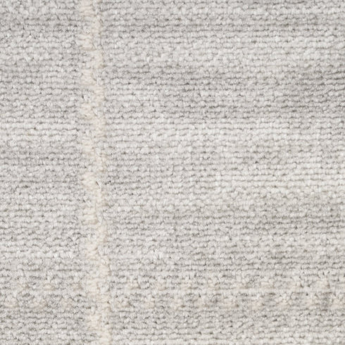 9' X 12' Gray Geometric Area Rug