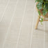 9' X 12' Cream Geometric Area Rug