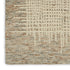 8' X 10' Beige and Tan Wool Abstract Area Rug