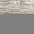 8' Brown and Ivory Abstract Runner Rug
