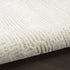 8' Ivory Abstract Runner Rug