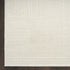 8' Ivory Abstract Runner Rug