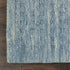 8' X 11' Denim Blue Wool Area Rug