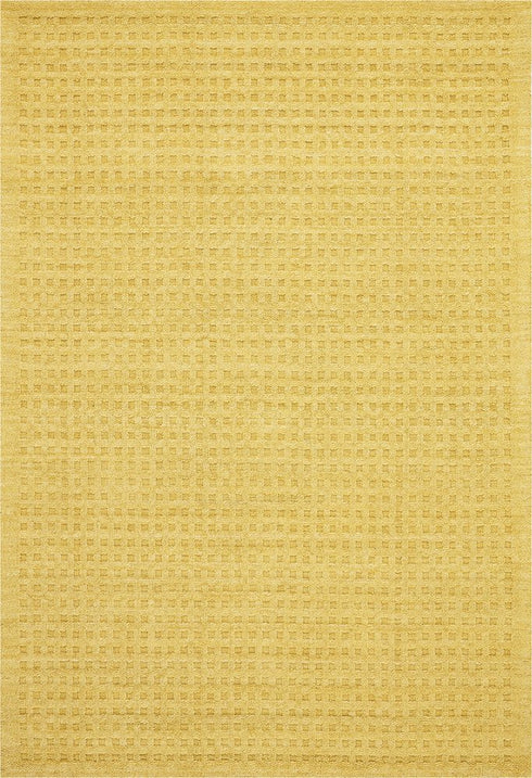 8' X 11' Gold Wool Area Rug