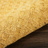 8' X 11' Gold Wool Area Rug