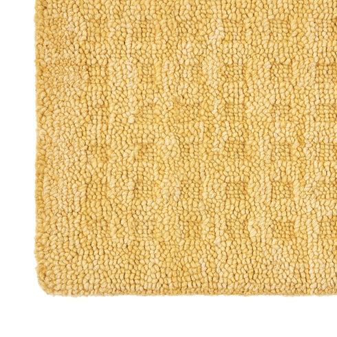 8' X 11' Gold Wool Area Rug