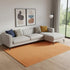 7' X 10' Orange Wool Area Rug