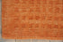 7' X 10' Orange Wool Area Rug