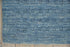 5' X 8' Blue Wool Shag Handmade Area Rug