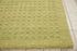 5' X 8' Green Wool Area Rug