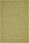 5' X 8' Green Wool Area Rug