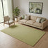 5' X 8' Green Wool Area Rug