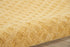 5' X 8' Gold Wool Area Rug